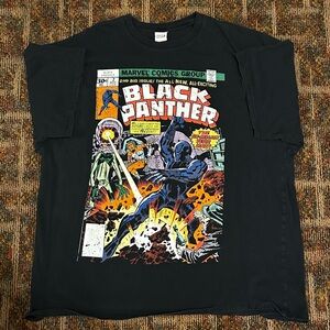 Vintage Marvel Black Panther Tshirt
